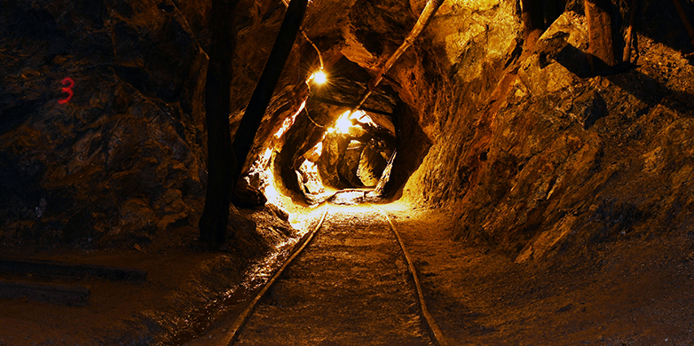 Image of the La Costa di Sessa gold mine